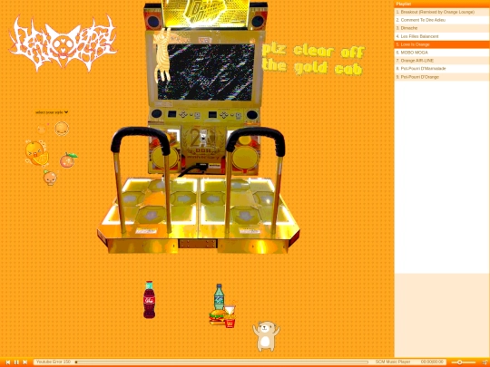 radio/orange screenshot