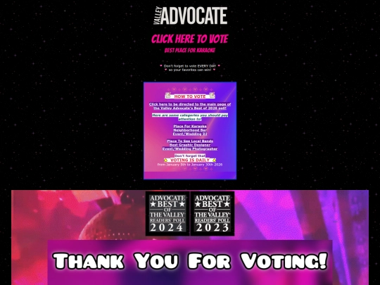 vote screenshot