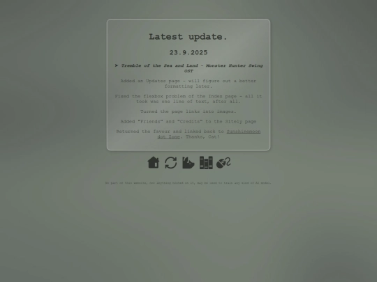 updates screenshot
