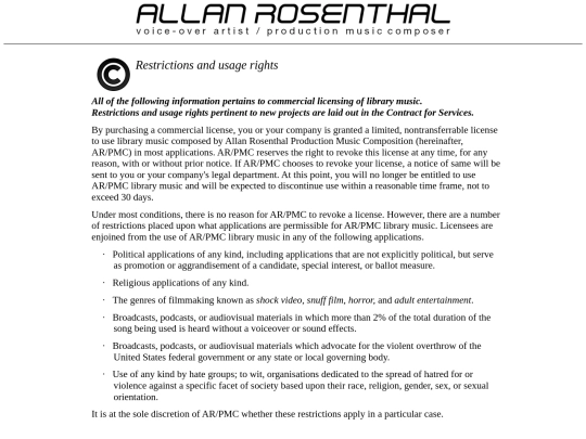 restrictions screenshot