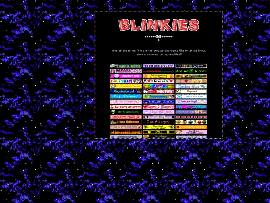 blinkies/blinkies screenshot