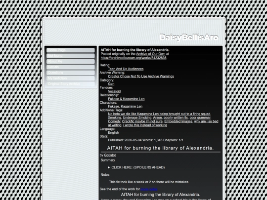 New_site/neocities-daisybellisaro/fanfiction/AITAH_for_burning_the screenshot