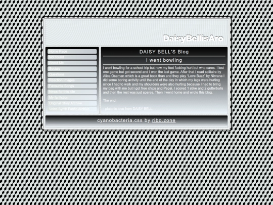 blog screenshot