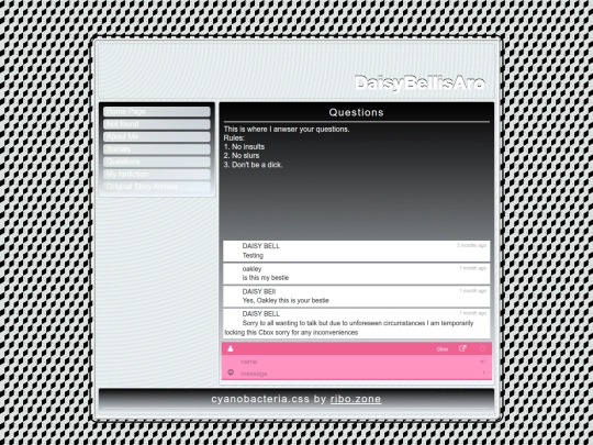 questions screenshot