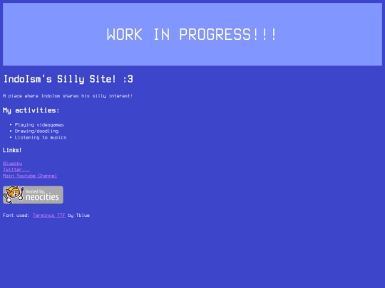 index screenshot