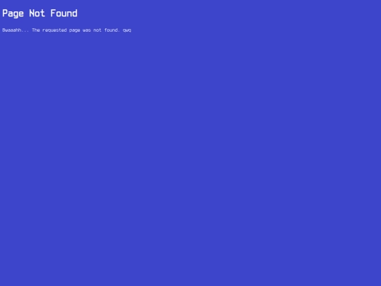 not_found screenshot