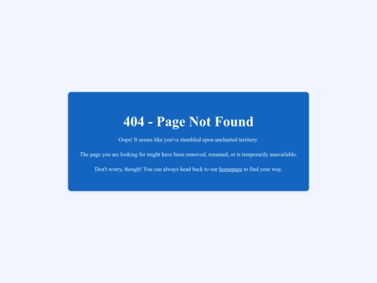 not_found screenshot