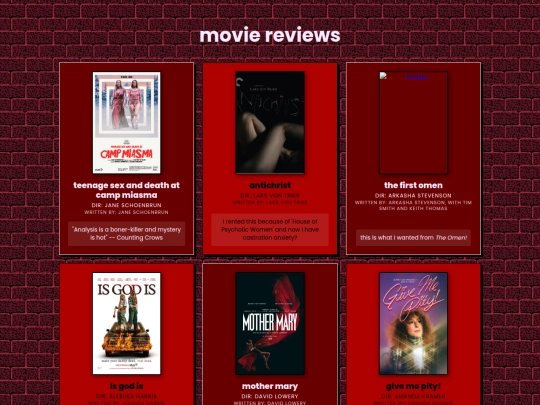 film/reviews screenshot