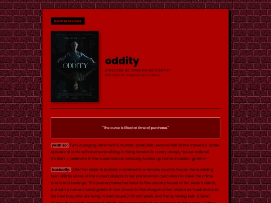film/reviews/oddity screenshot