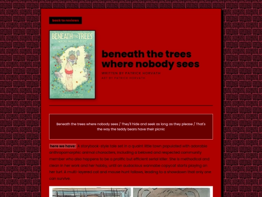 pictures/reviews/beneaththetrees screenshot