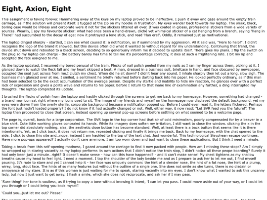 EightAxionEight screenshot