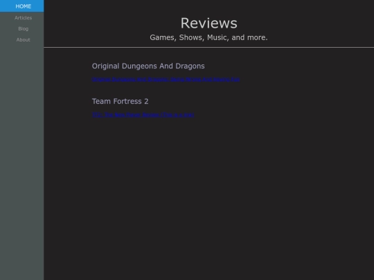 reviews screenshot