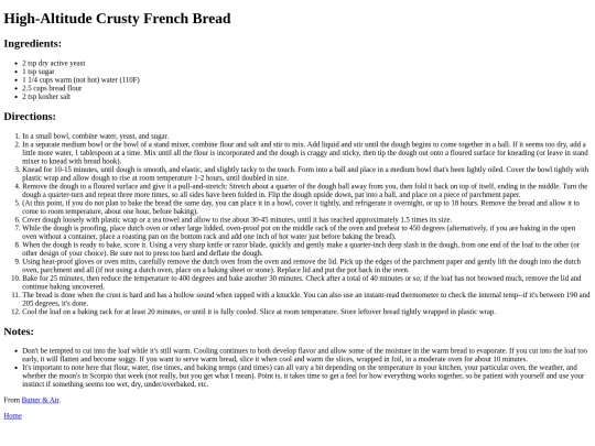breads/high_altitude_french screenshot