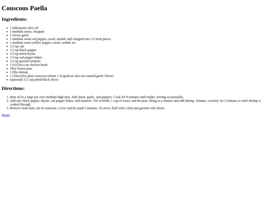 miscellaneous/couscous_paella screenshot