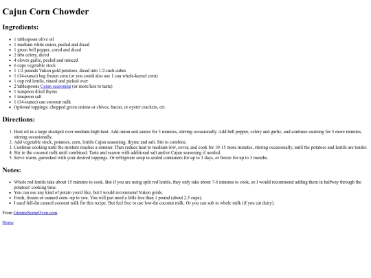 veg_soups/cajun_corn_chowder screenshot