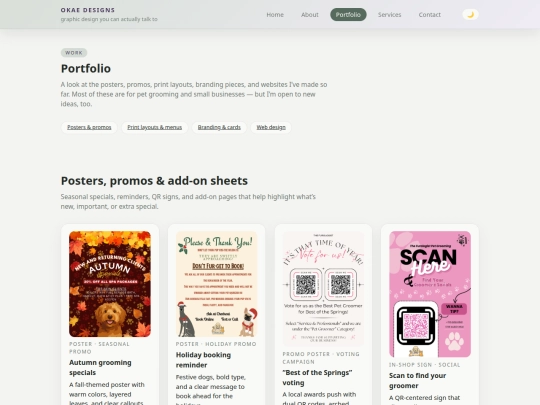 portfolio screenshot