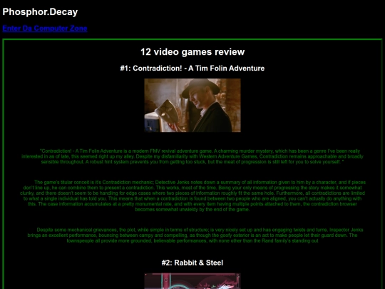 Writing/12Games screenshot