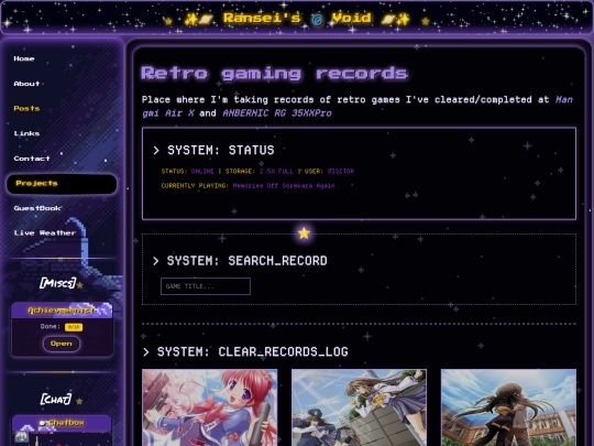 pages/other/others-retro-achievements screenshot