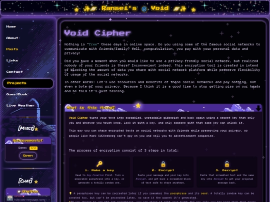 pages/other/void-cipher screenshot