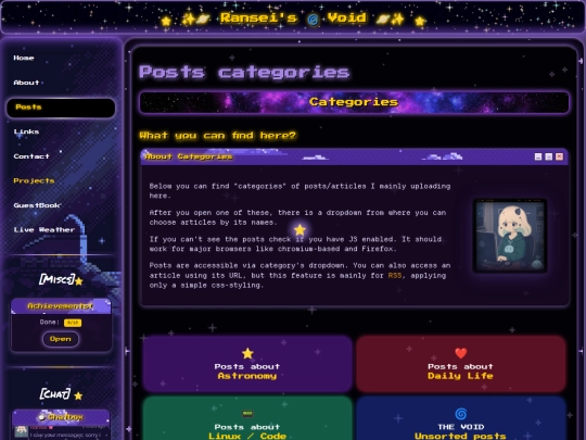 pages/post-navigation screenshot