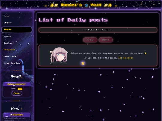 pages/posts-daily screenshot