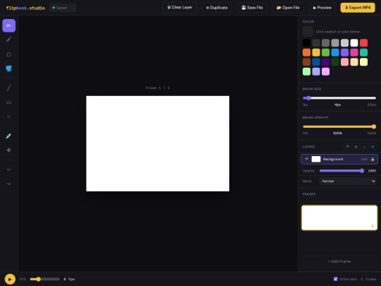 flipbook screenshot