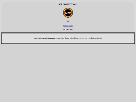 not_found screenshot