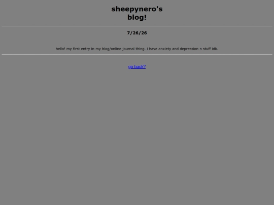 blog screenshot