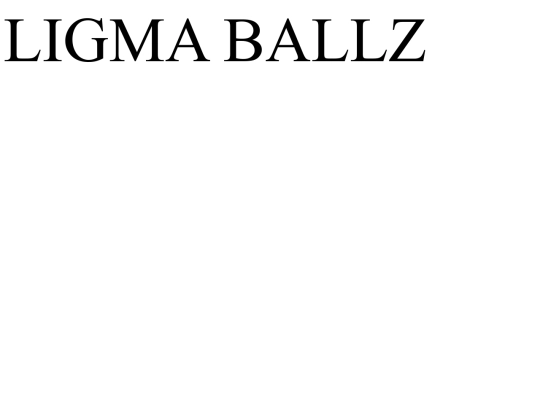 ligma-symptoms screenshot
