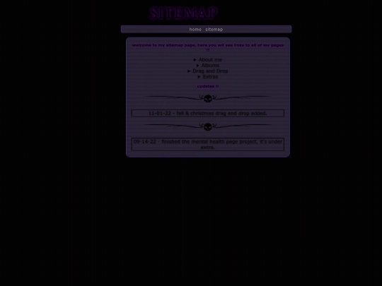 sitemap screenshot