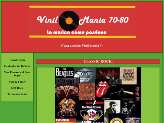 articoli musicali screenshot