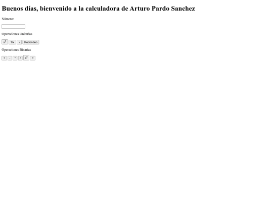 calculadora screenshot