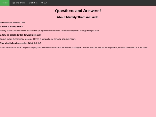 QA screenshot