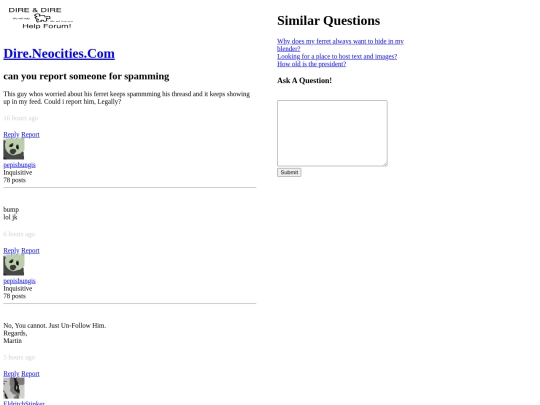 WebSite3 screenshot