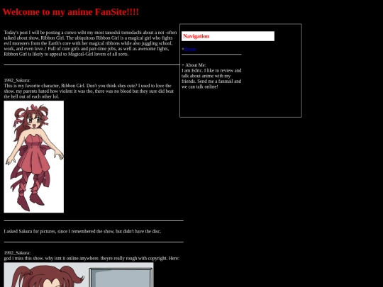 animefansite screenshot