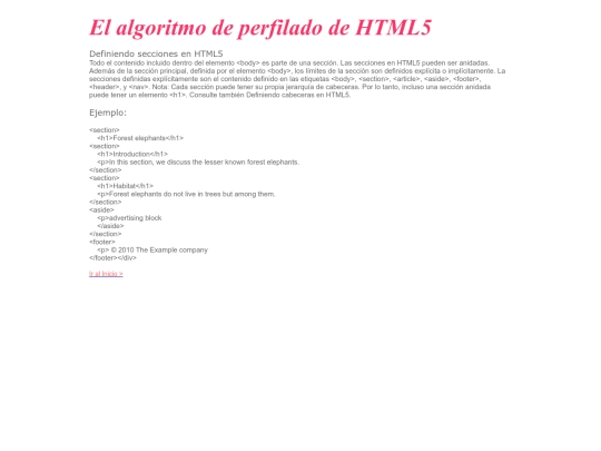mod_01/El algoritmo de perfilado de HTML5 screenshot