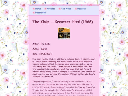 articles/Kinks-Greatest-Hits screenshot