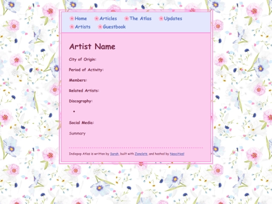 artists/00000artist_template screenshot