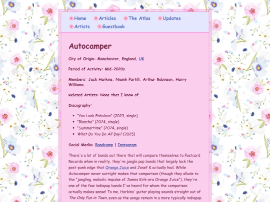 artists/autocamper screenshot