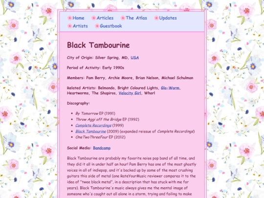 artists/blacktambourine screenshot