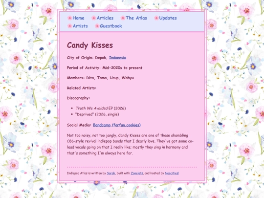 artists/candykisses screenshot