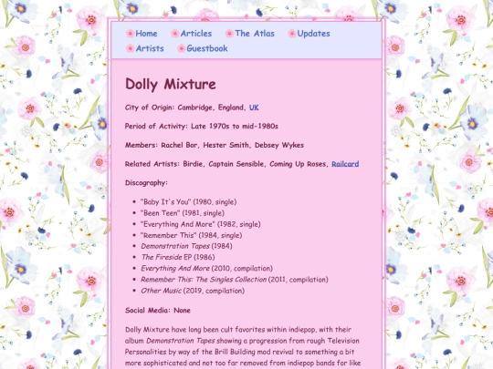 artists/dollymixture screenshot