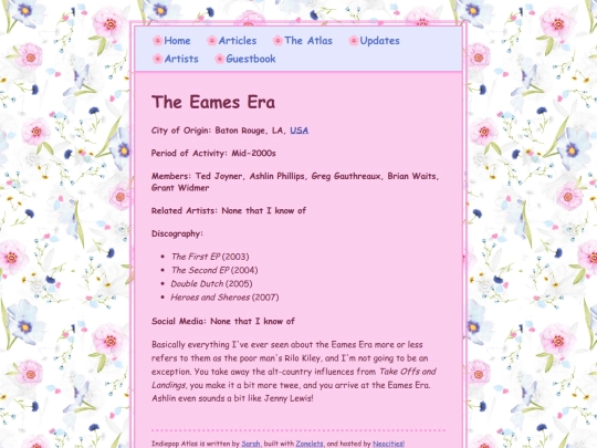 artists/eamesera screenshot