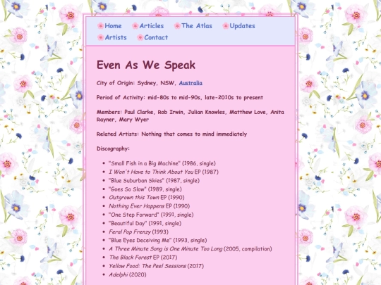 artists/evenaswespeak screenshot