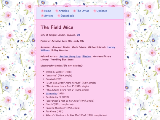 artists/fieldmice screenshot
