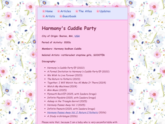 artists/harmonyscuddleparty screenshot