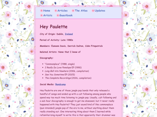 artists/heypaulette screenshot