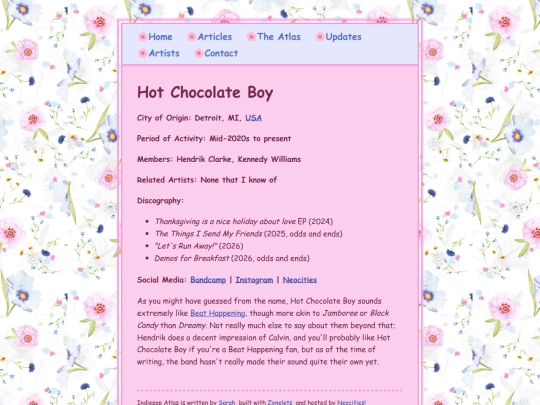 artists/hotchocolateboy screenshot