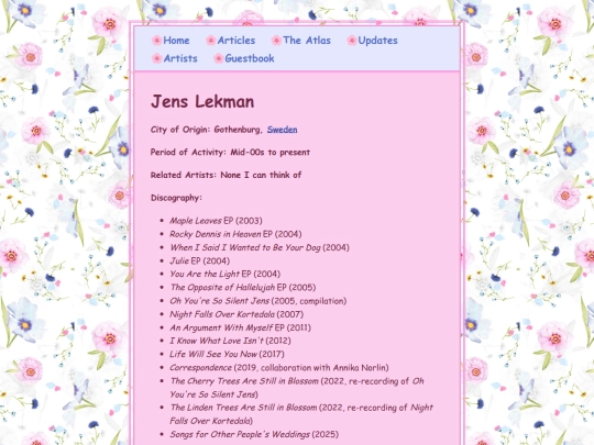 artists/jenslekman screenshot