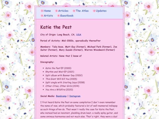 artists/katiethepest screenshot